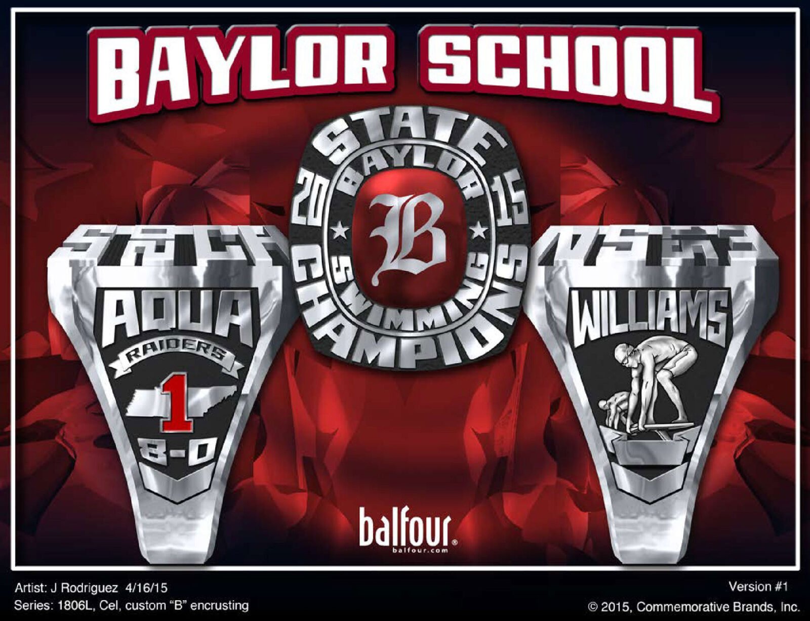 High School Championship Rings | BalfourGA | ALBalfour